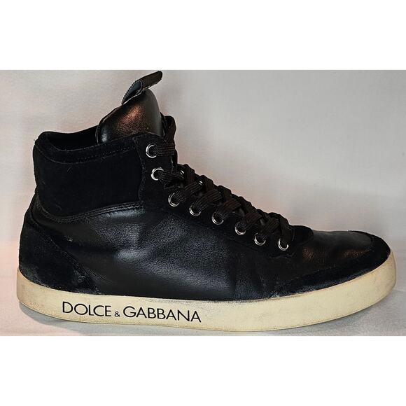 Dolce & Gabbana Men's High-top Sneakers - Picture 10 of 15